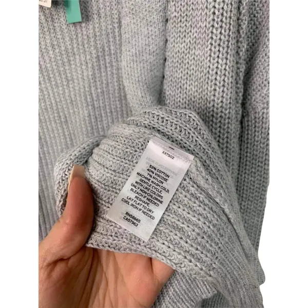 ABOUND Crochet Knit Open‎ Cardigan Size Small NEW - Image 3