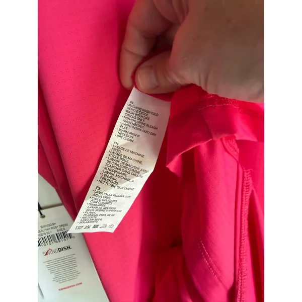 NWT SwingDish Golf Dress Set Small Pink Tennis Pickleball Shorts - Image 9