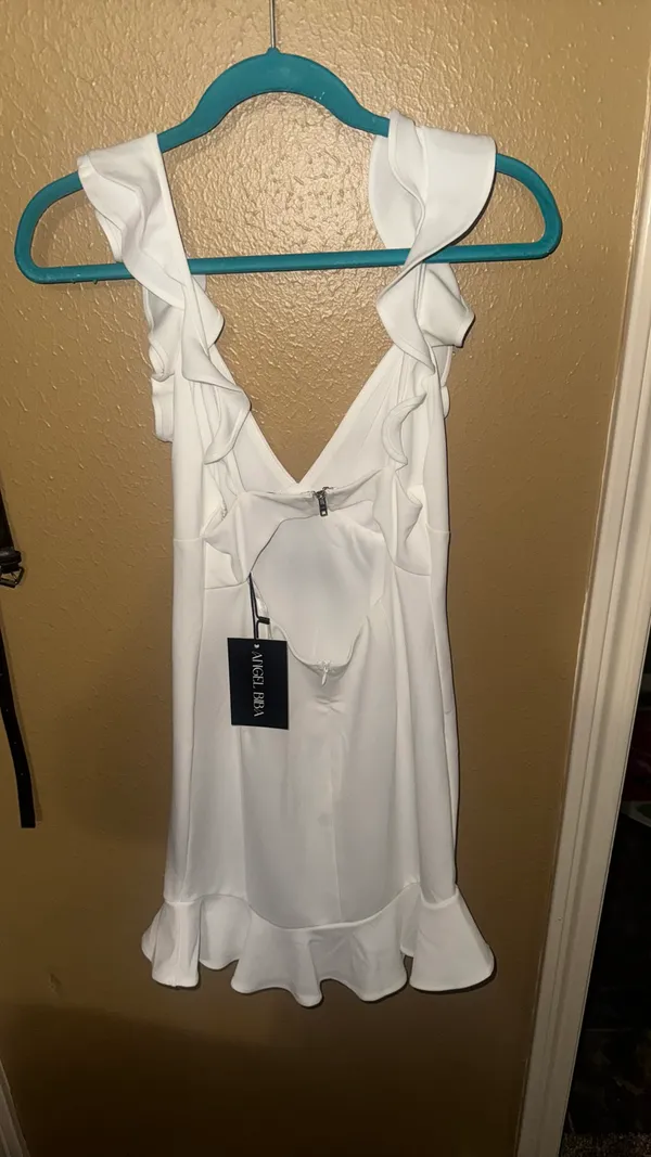 Angel Biba Dress White - Image 6