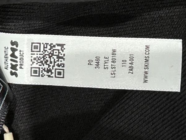 SKIMS NWT Boyfriend Fleece Oversized Trench Coat - Onyx XS - Image 7