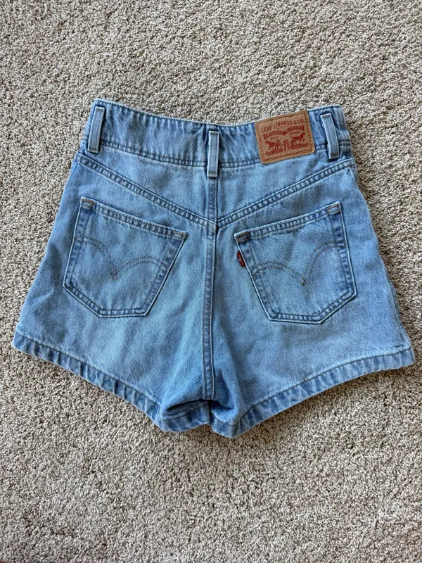 Levi’s High-Waisted Mom Shorts - Image 2