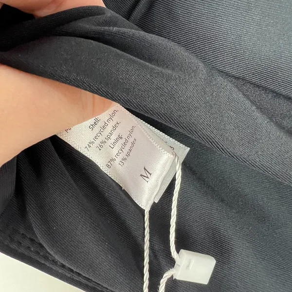 NWT Andie Swim The Scala Top Flat Strapless Black Size Medium M NEW - Image 11