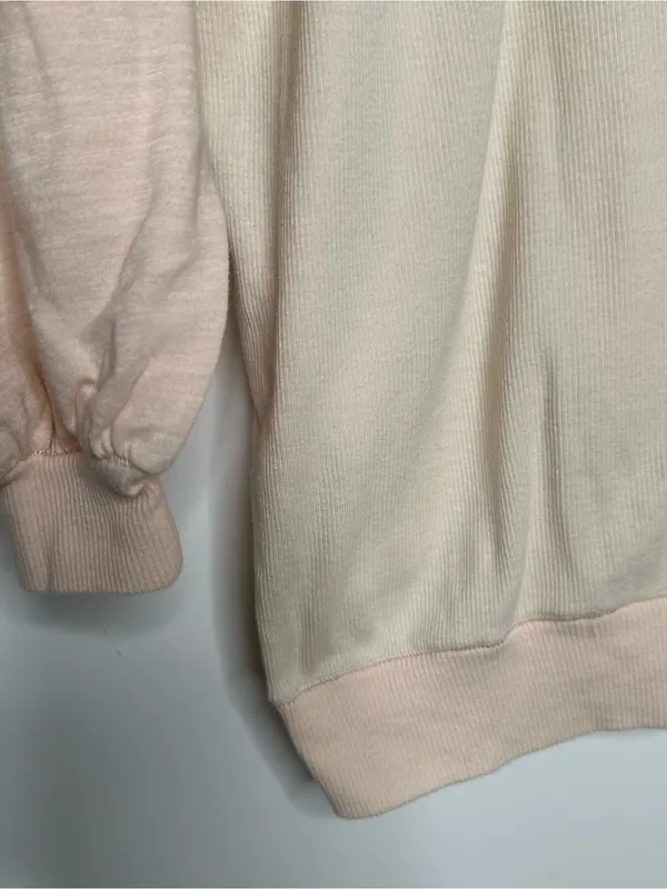 We The Free People Feelin’ It Soft Peach Pullover Top Shirt Extra Small XS - Image 8