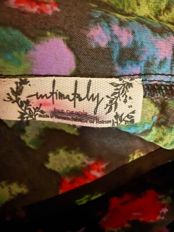 Free People First Date Printed Maxi Slip - Image 4