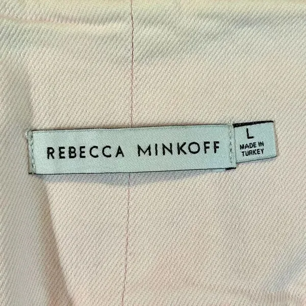 Rebecca Minkoff Light Pink Denim Skort Large - Image 5