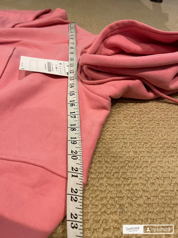 ZARA Long Sleeve Sweatsuit Set With Hoodie And Wide Leg Size S - Image 4