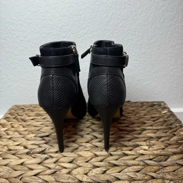 White House Black Market Evelyn Bootie Suede - Image 4
