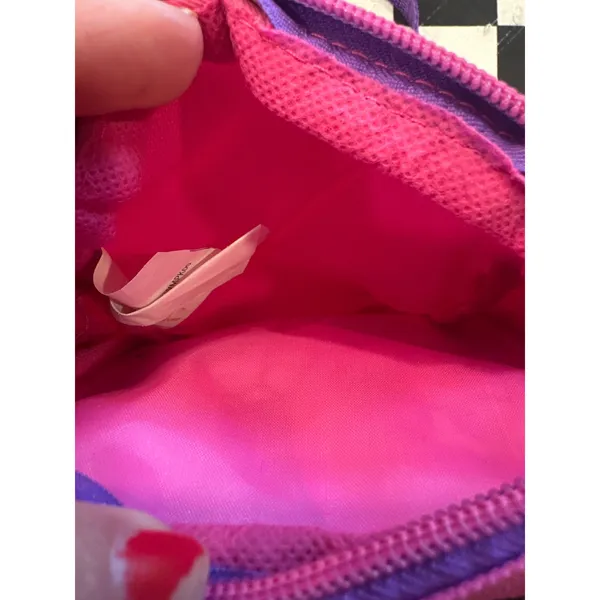 Shopkins Girls Crossbody Bag Purple Pink Kooky Cookie Dlish Donut BFF XOXO Small - Image 3