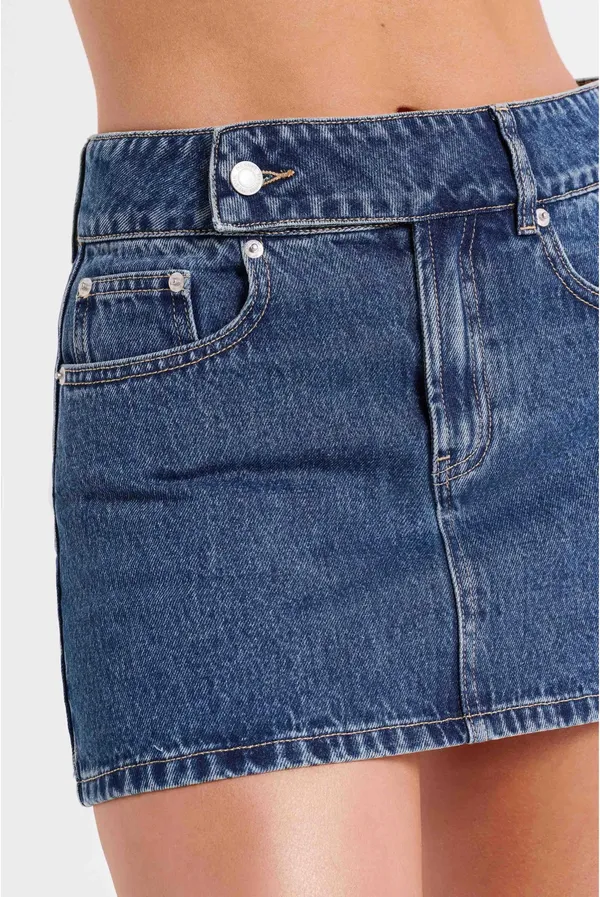 Meshki Denim mini skirt  - Image 2