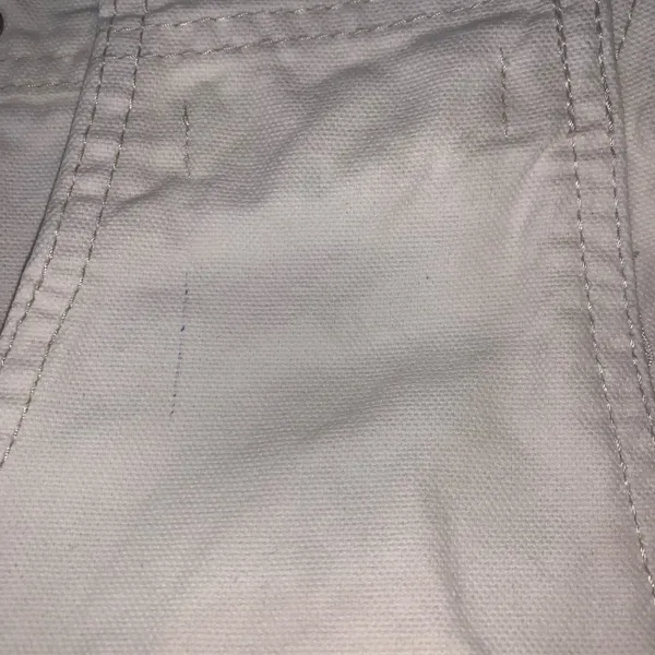 Cotton:On ivory utility canvas short overall size 6 Womens - Image 6