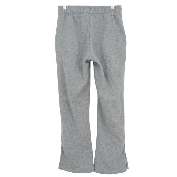Downtown Motion Women's Gray Heathered Side Slit Sweatpants Joggers Large - Image 5