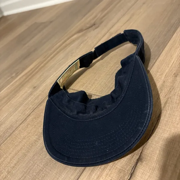Twins Enterprise Vintage New York Yankees Navy Blue Visor‎ with White Logo - Image 6