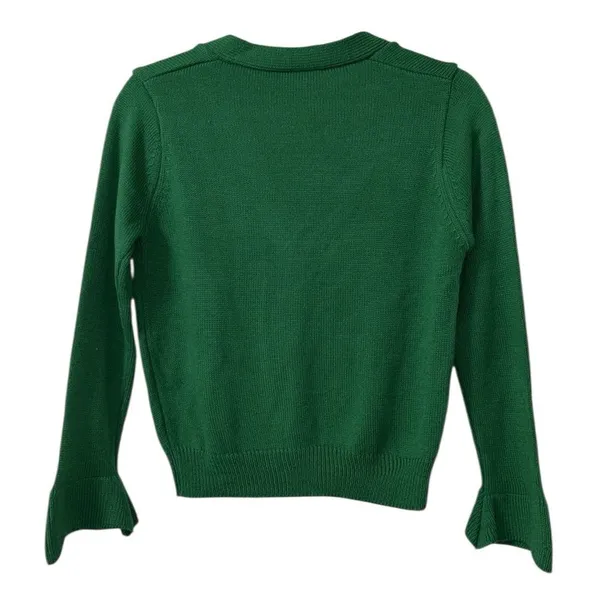 Women’s Green Button Down Cardigan Green Size undefined - Image 4