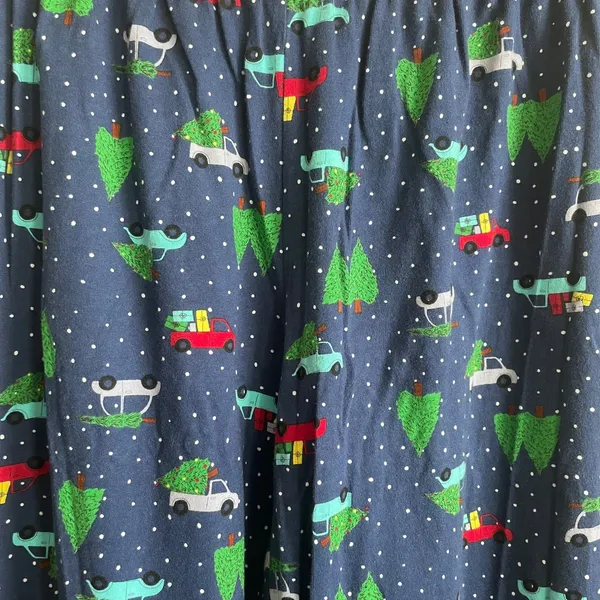Christmas PJs Set Women 1X Red Long Sleeve Holiday Novelty Print Lounge Festive‎ - Image 7