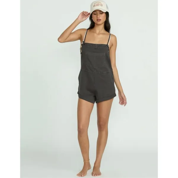 ✨Billabong Wild Pursuit Off Black Sz Medium Romper✨ - Image 3