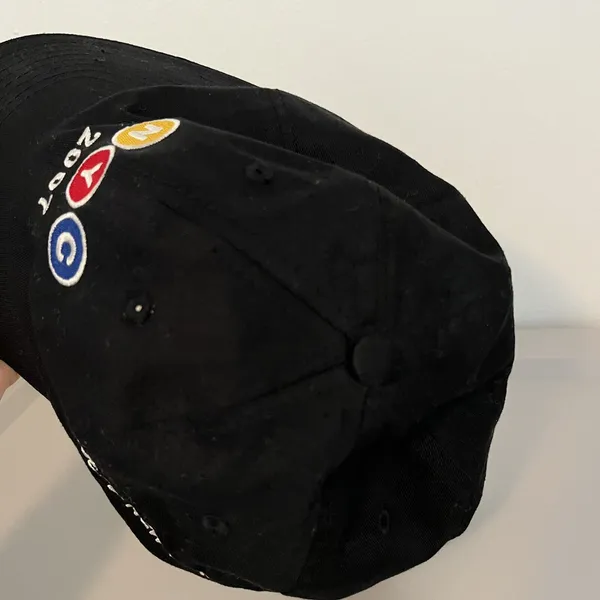 New York Norwood Koozie NYC Subway 2007 Black‎ Embroidered Baseball Cap - Image 5