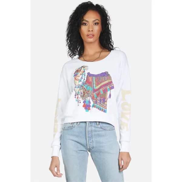 New Lauren Moshi love and peace sweatshirt. Small. $154 - Image 10
