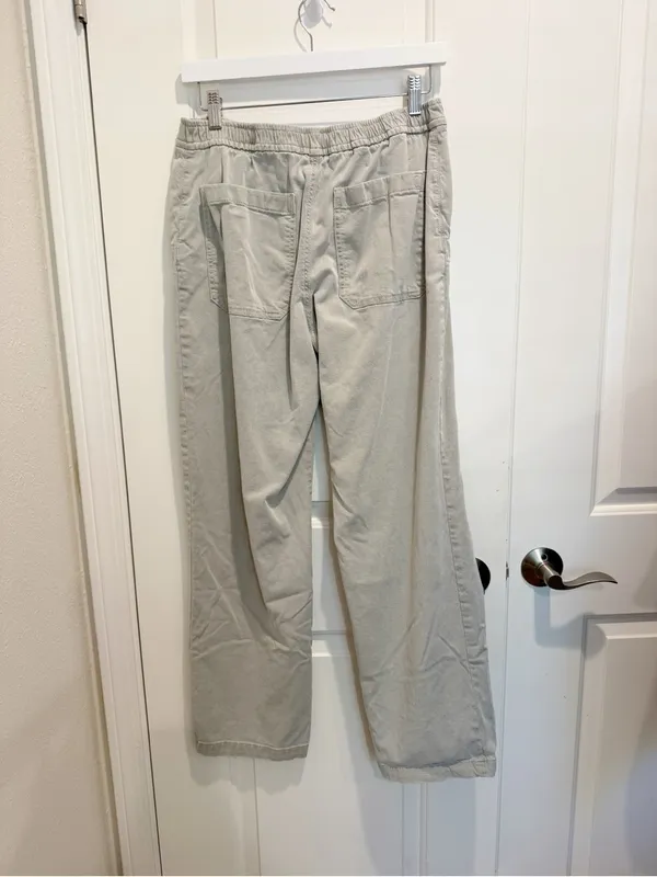 MARINE LAYER Saturdays Pants in Faded Olive size Small - Image 5
