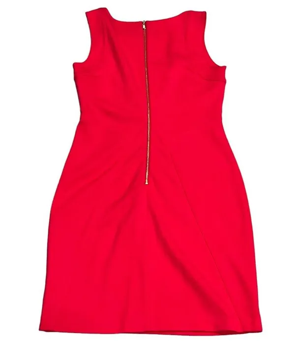NEW Laundry by Shelli Segal Candy Pink Bodycon Sleeveless Dress - Image 5