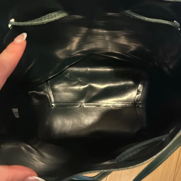 Mansur Graviel Green Tote - Image 4