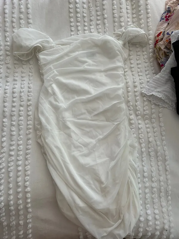 Princess Polly White Dress - Image 3