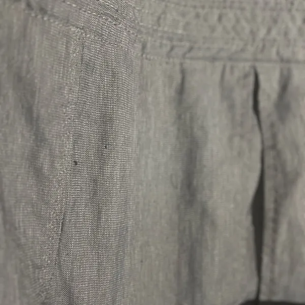 Lululemon Apres Run Anorak Jacket Gray Heathered Herringbone Size 8 Hooded Rare - Image 2
