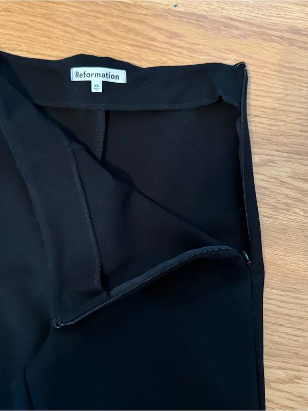 Reformation Jolie High-Waisted Ponte Flare Pants - Image 5