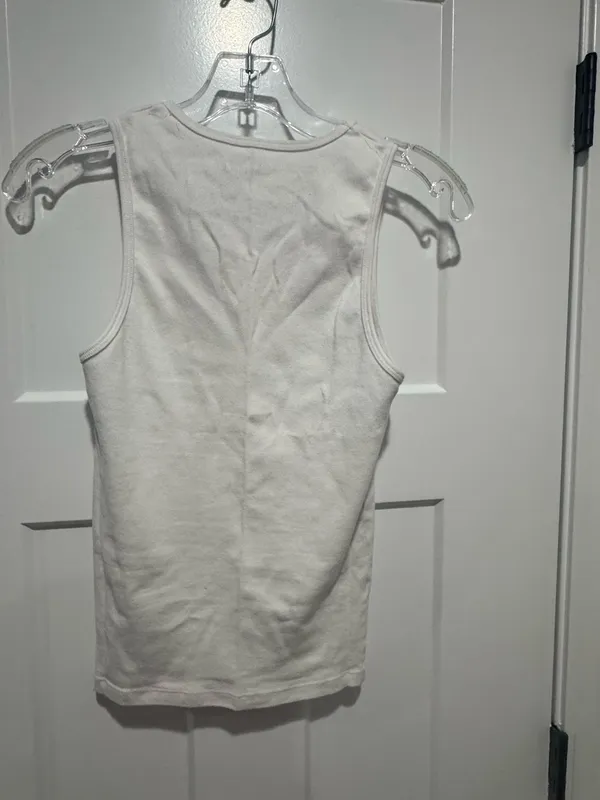 Beyonce That Girl Tank Top White Size L - Image 3