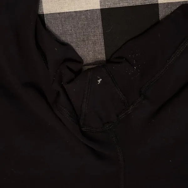 Lululemon crop Pink Black Leggings 4 - Image 3