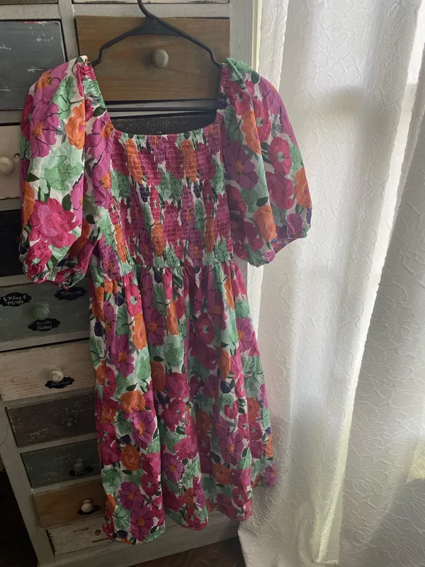 Polagram Dress Midi Floral - Image 3