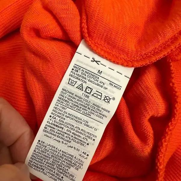 New with Tags Old Navy Stay Palm Cropped Long Sleeve Slub Knit Terry Sweatshirt - Image 11