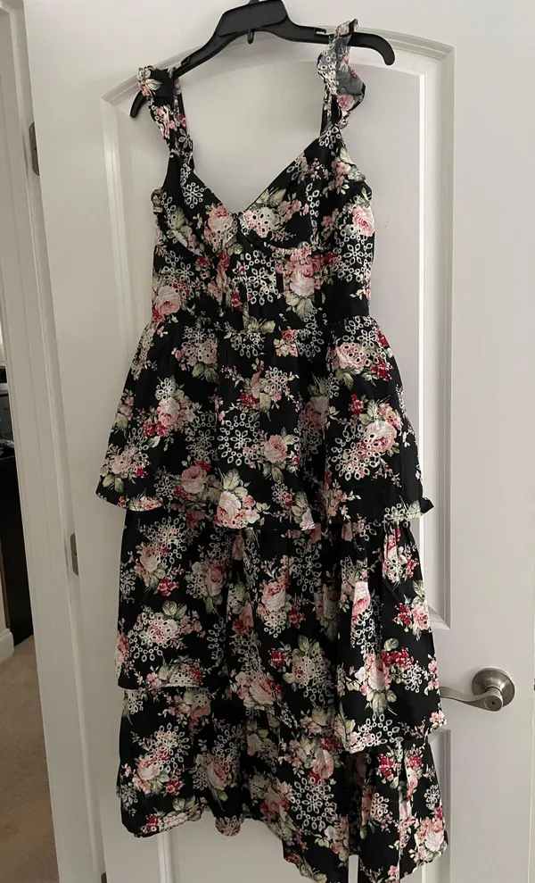 Floral Midi Dress - Image 5