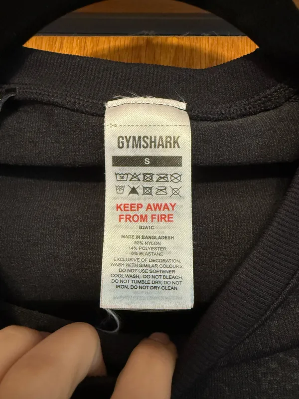 Gymshark Adapt Fleck Long Sleeve Crop - Image 3