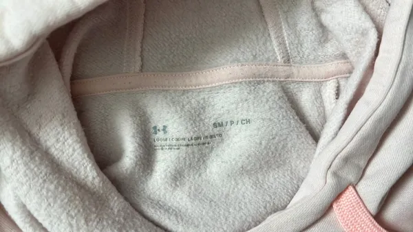 Pink Under Armour Hoodie - Image 3