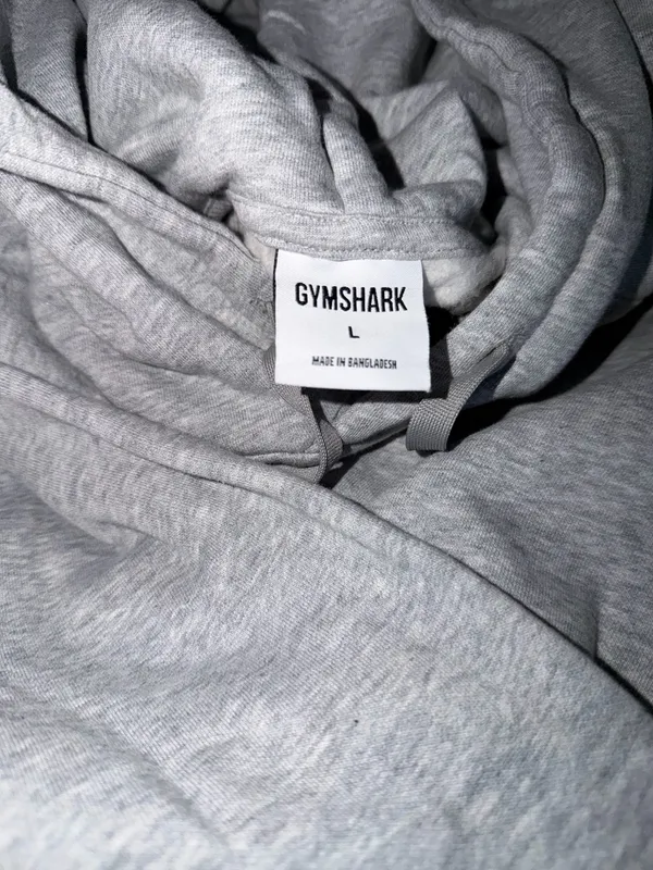 Gymshark Hoodie Grey - Image 3