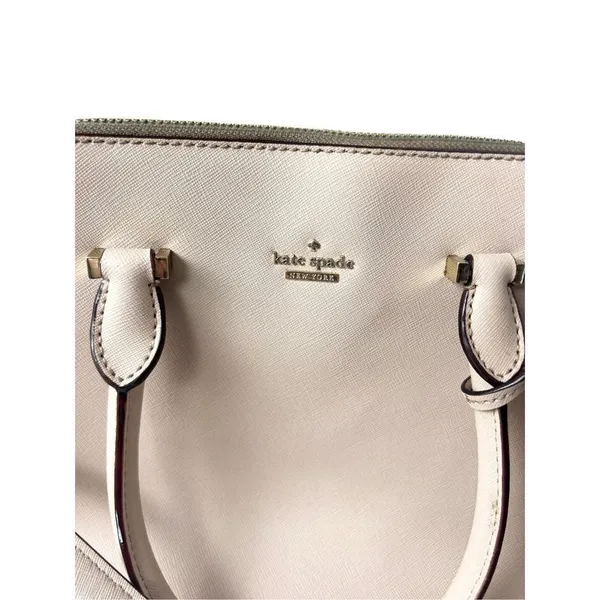 Kate Spade New York NICHOLS STREET REILEY SATCHEL pink rose crossbody satchel - Image 4