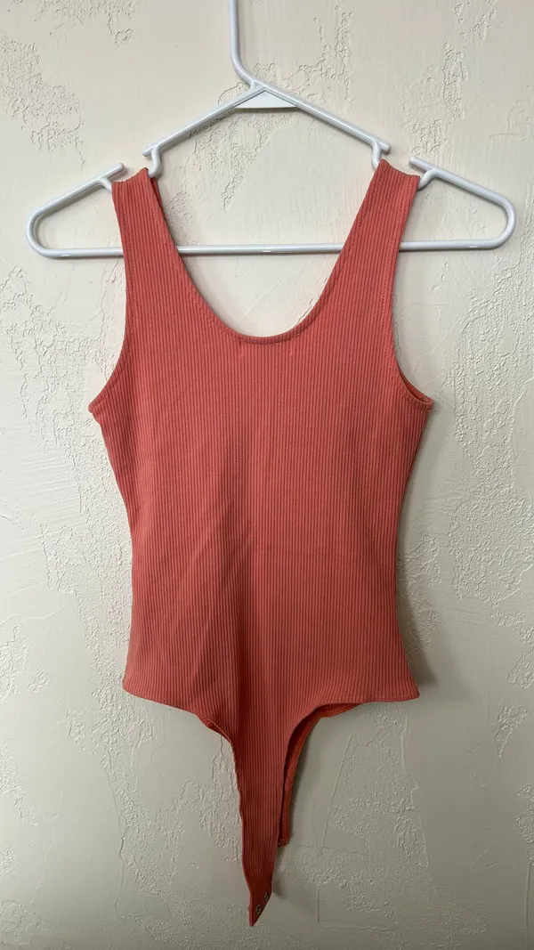 Tank Top Bodysuit Pink - Image 2