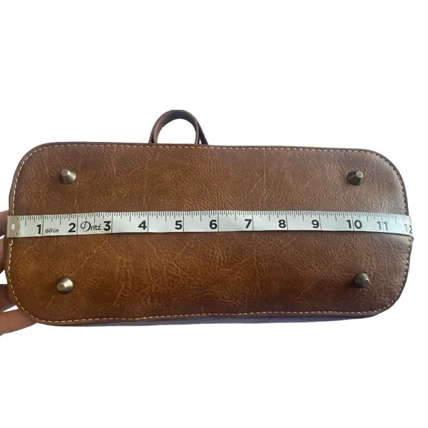 Tribal‎ Ethnic Western Style Shoulder Bag, Cognac Color, Simple & Beautiful - Image 6