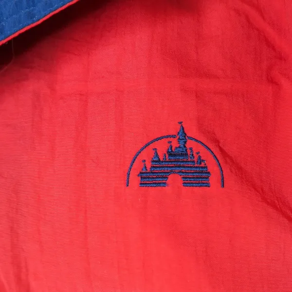 Vintage 70s Disney Red Windbreaker Jacket - Image 2