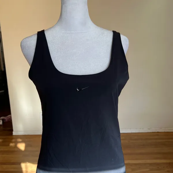 Nike Zenvy Womens Dri-FIT Allover Support Dress Black DQ6020-010 Small - Image 9