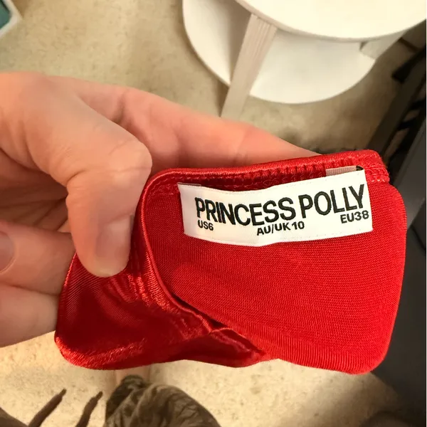 Princess Polly Red bodysuit - Image 3