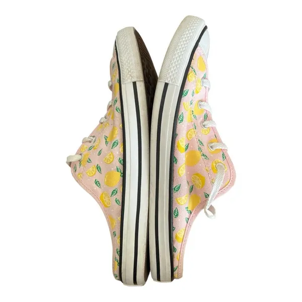 Converse Chuck Women Dainty Mules Size 7.5 Slip On Pink Fruit Pack Lemon 568142C - Image 5