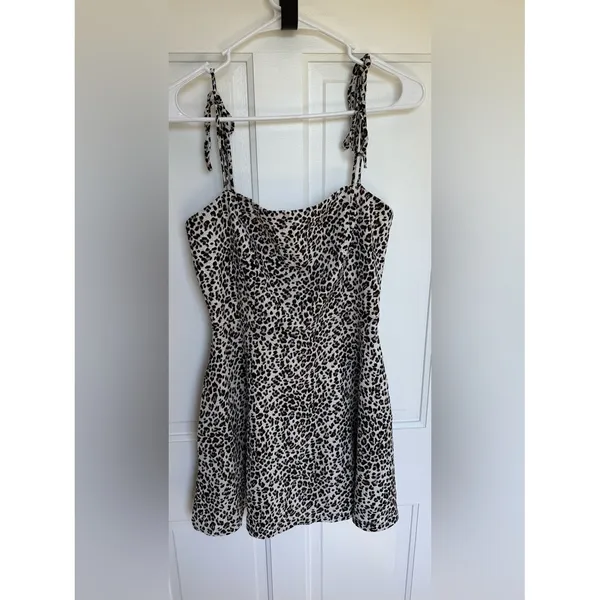 Princess Polly Leopard‎ Cocktail Dress US 4 - Image 3