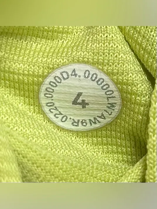 Lululemon Size 4 Hotty Hot 4" HR Electric Lemon Running Shorts - Image 4