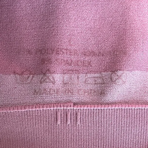 Halter Racerback Crop Top Sz L Pink - Image 5
