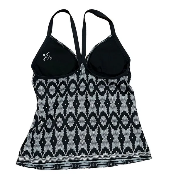 ATHLETA Swim Aztec Belize Swim Tankini Swim Top‎ Size XS - Image 2