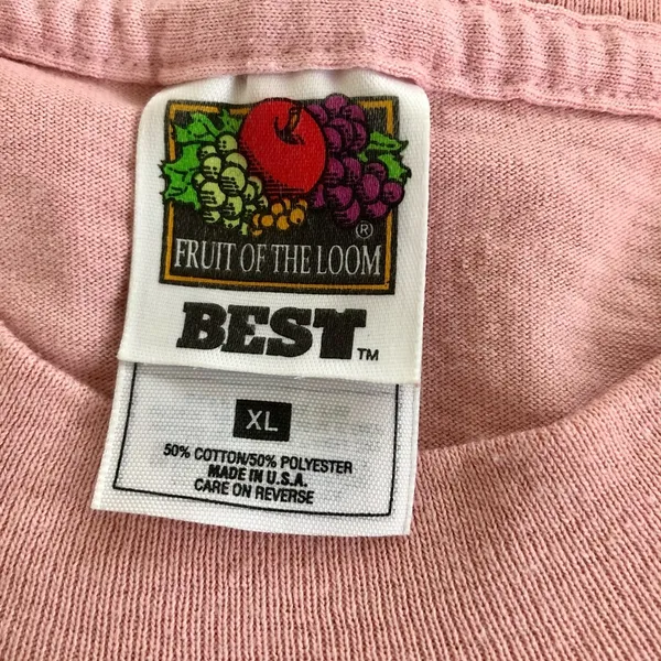 Fruit of the Loom Vintage Single Stitch XL Give Pints For Half Pints - Image 3