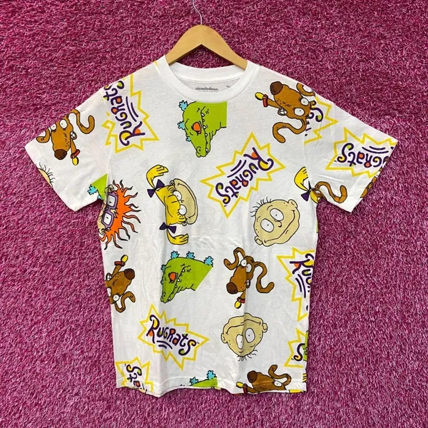 Rugrats Characters All Over Nickelodeon Tshirt size medium - Image 3