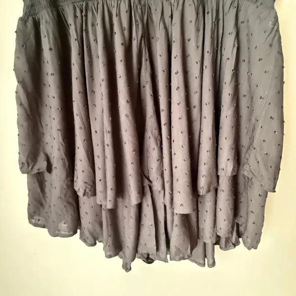 Princess‎ Polly sz 8 black ruffle cottage boho romper NWOT - Image 8