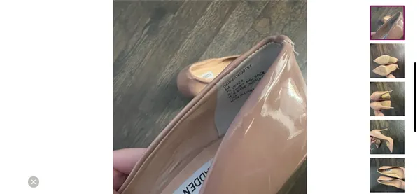 Steve Madden Daise Women's Blush/Nude  Heels - Image 9